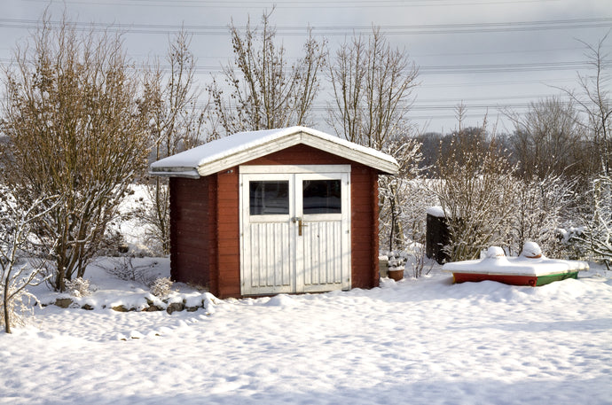 Insulate your garden shed for the winter