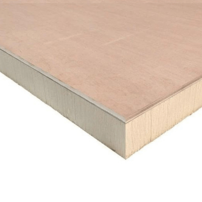 Ecotherm Eco Deck 1.2m x 2.4m (+ 9mm Ply) - All Thicknesses Insulation