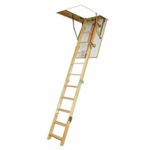 Load image into Gallery viewer, LWF 45 Fire Resistant Wooden Loft Ladders - All Sizes Insulation
