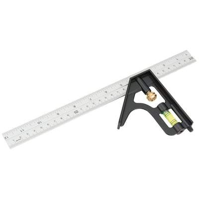 300mm Metric And Imperial Combination Square Hand Tools