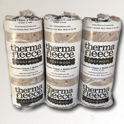 Thermafleece CosyWool - Sheep's Wool Insulation Roll - 100mm x 570mm (Pack  of 2 Rolls) Reviews, Roofing Megastore Reviews