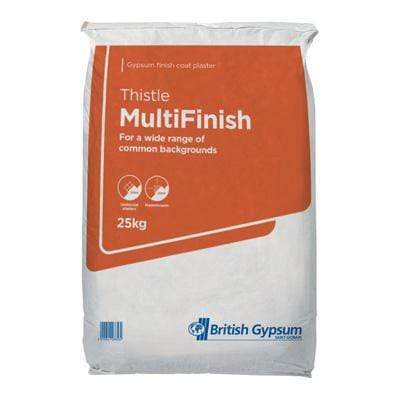 Thistle Multi Finish Plaster 25Kg - 560 Bags (56 Bags x 10 Pallets) Half Load Building Materials