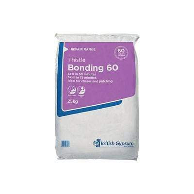 Thistle Bonding 60 - 200 Bags (20 Bags x 10 Pallets) Half Load - All Sizes 25Kg Bag (200 Bags) Building Materials