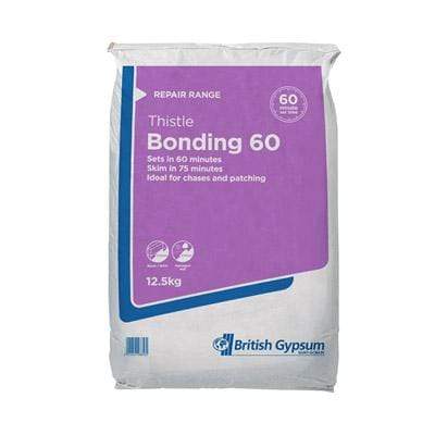 Thistle Bonding 60 - 200 Bags (20 Bags x 10 Pallets) Half Load - All Sizes 12.5Kg Bag (200 Bags) Building Materials
