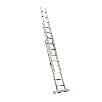 LytePro Triple Section Extension Tread Ladder - All Sizes Tools & Workwear