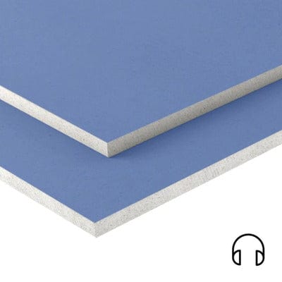 Sound Acoustic Plasterboard Tapered Edge (2.4m x 1.2m) - All Sizes