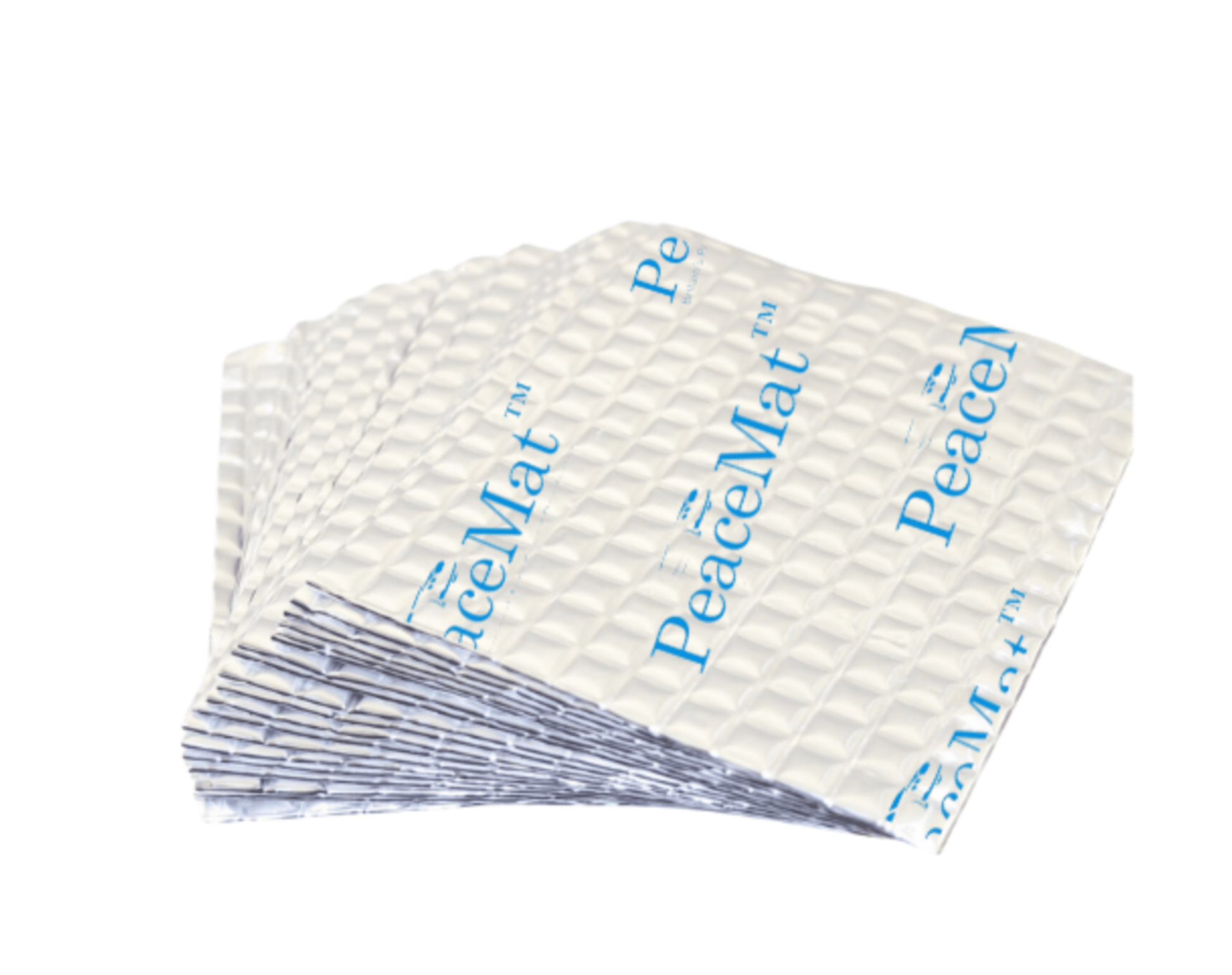20x Campervan Sound Deadening Sheets - Silver Butyl Soundproofing Mats for Car, Van & Doors (PeaceMAT XR) Sound Deadening