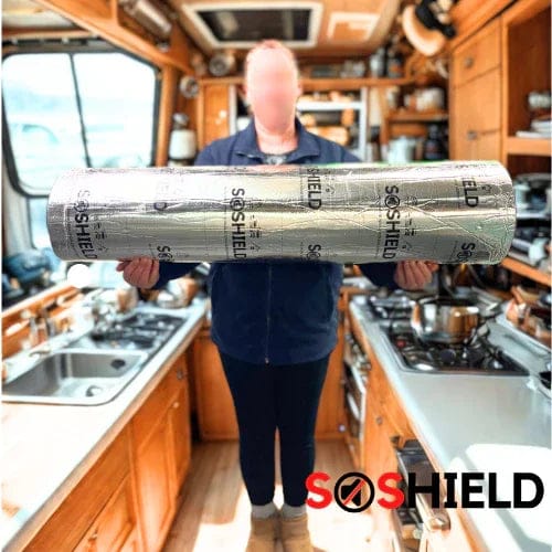 SOShield 30mm Premium Insulation for Camper Van, Boat and Home Thermal Van Liner