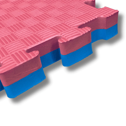 Sensory Room Flooring - 2 Thicknesses - 4 Colours 40mm / Red/Blue Foam Mats