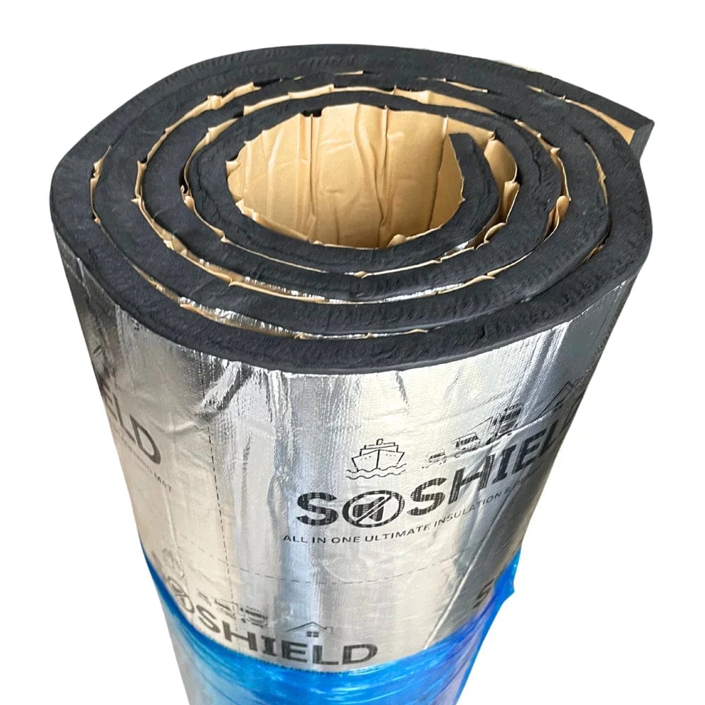 SOShield 20mm Premium Insulation for Camper Van, Boat and Home Thermal Van Liner