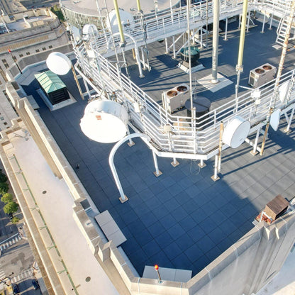Extra Thick Rubber Rooftop Tiles