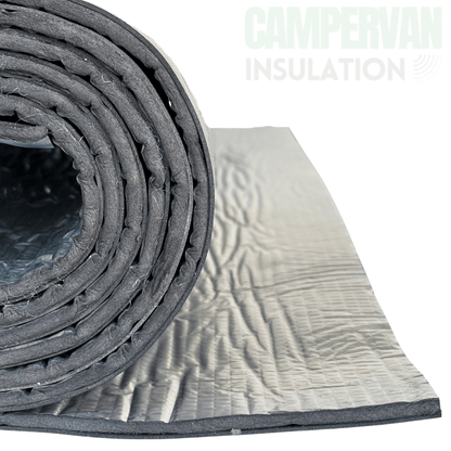 5mm Campervan Floor Soundproofing - Foam, Rubber & Foil Mat (TriLAM) Sound Blocking