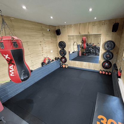 Rubber Shed Flooring Mats