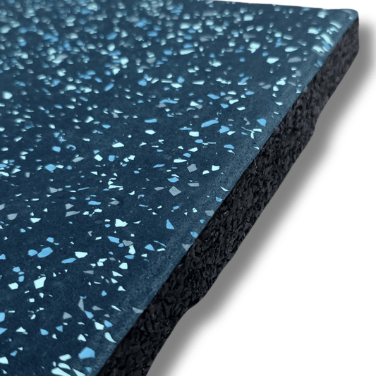 20mm Seahawk Fleck Rubber Gym Tile GYM FLOORING