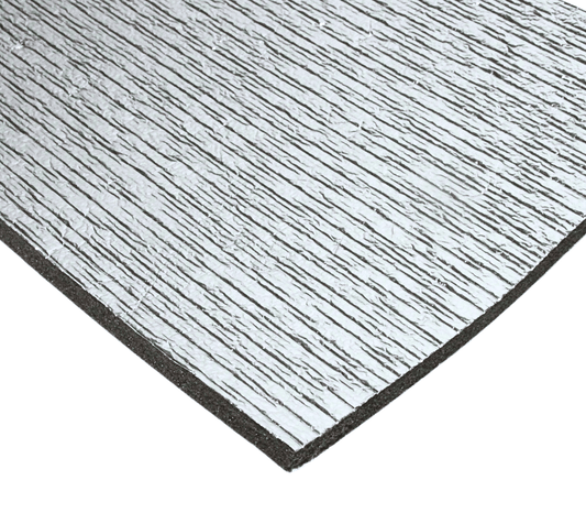 8mm Van Polyethylene Camper Van Foam Insulation Liner, Adhesive Vapour Barrier, Foil Back Thermal Van Liner