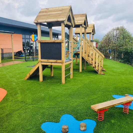 Artificial Playground Grass Sprint Track