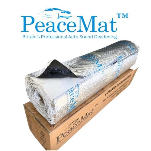 Camper Van Sound Deadening Mat, PeaceMAT XR 6m Roll in Silver Sound Deadening