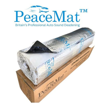 Camper Van Sound Deadening Mat, PeaceMAT XR 6m Roll in Silver Sound Deadening