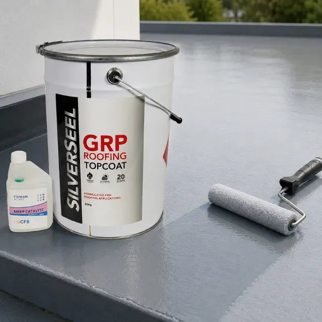 Silverseel Fire retardant Topcoat (Free Catalyst ) Resins & Topcoats