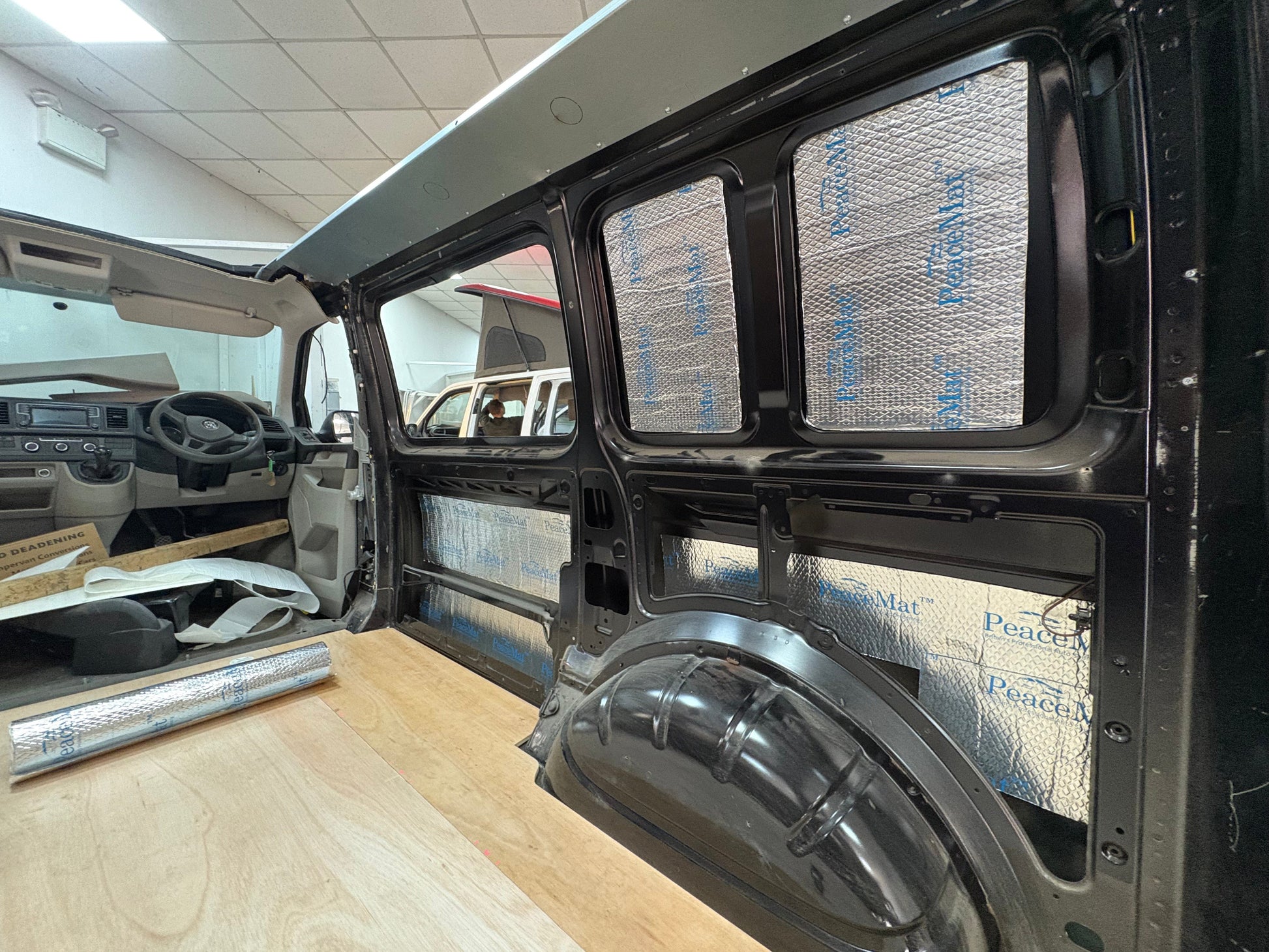 20x Campervan Sound Deadening Sheets - Silver Butyl Soundproofing Mats for Car, Van & Doors (PeaceMAT XR) Sound Deadening