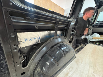 Camper Van Sound Deadening Mat, PeaceMAT XR 6m Roll in Silver Sound Deadening