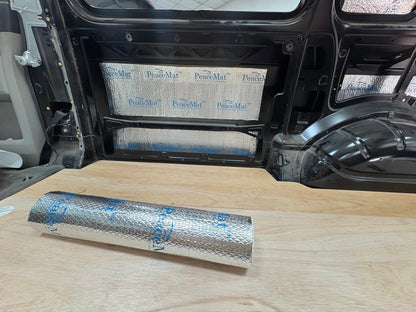 Camper Van Sound Deadening Mat, PeaceMAT XR 6m Roll in Silver Sound Deadening