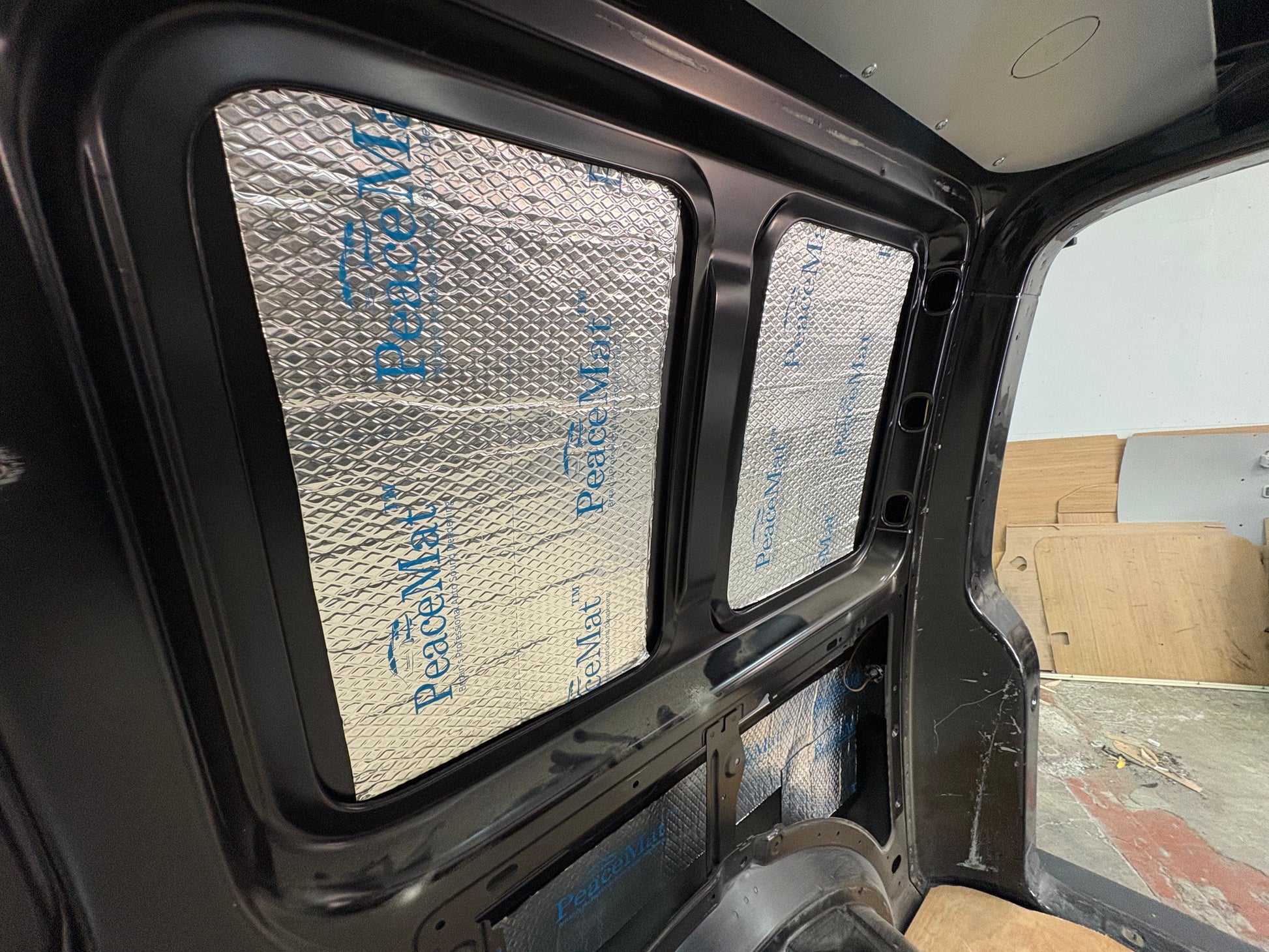 Camper Van Sound Deadening Mat, PeaceMAT XR 6m Roll in Silver Sound Deadening