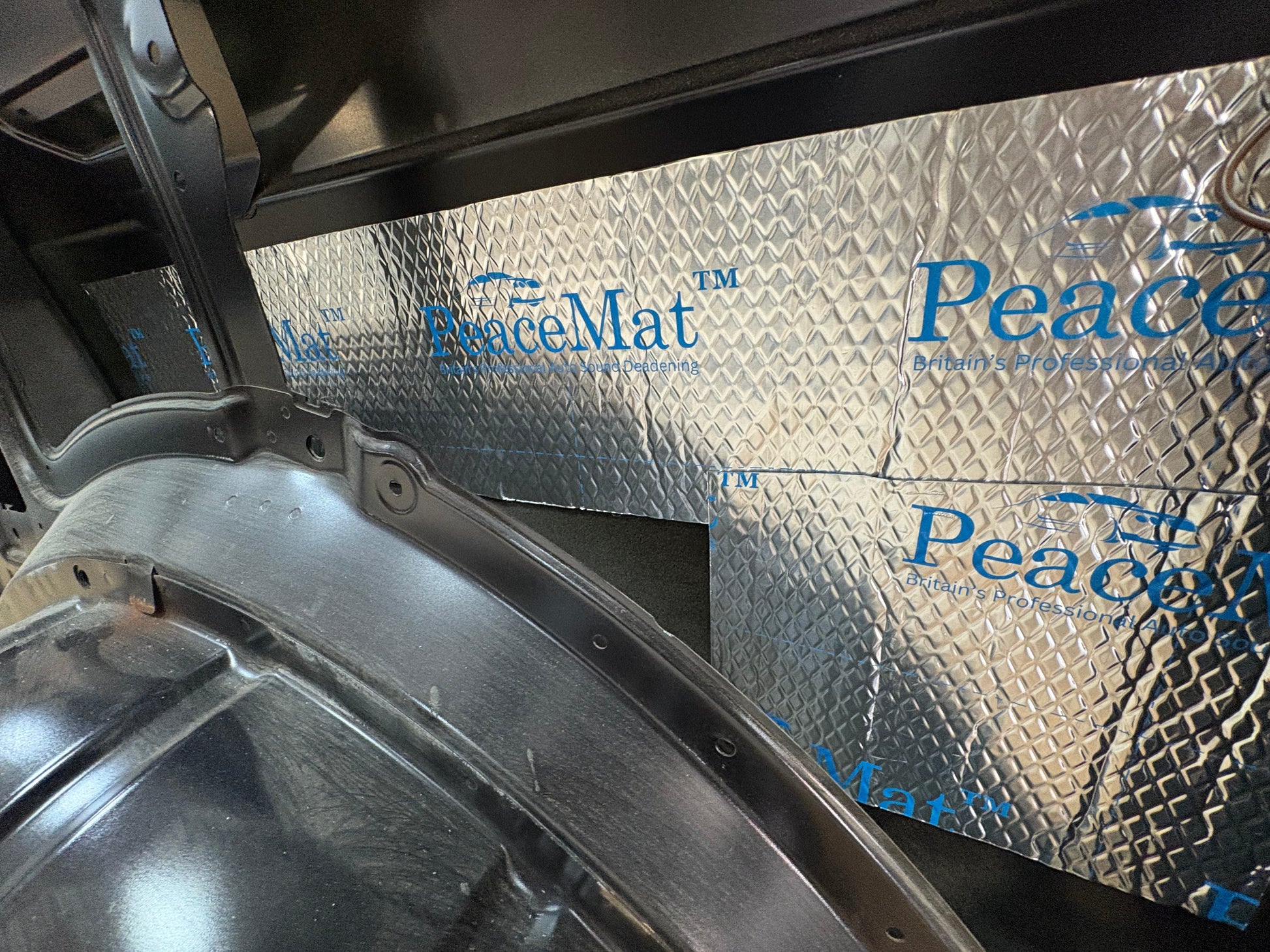 Camper Van Sound Deadening Mat, PeaceMAT XR 6m Roll in Silver Sound Deadening