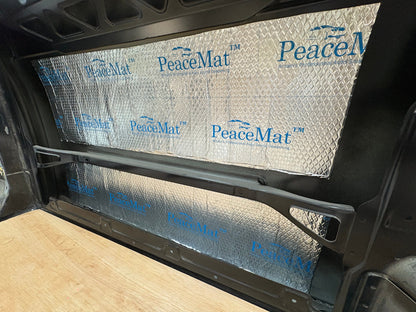 Camper Van Sound Deadening Mat, PeaceMAT XR 6m Roll in Silver Sound Deadening