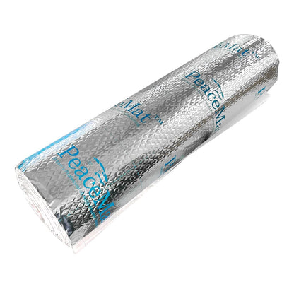 Camper Van Sound Deadening Mat, PeaceMAT XR 6m Roll in Silver Sound Deadening