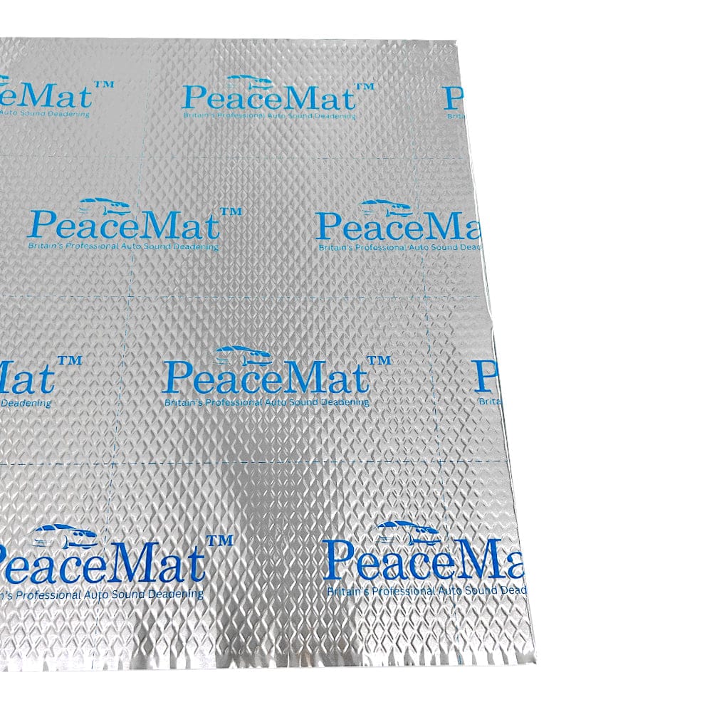 Camper Van Sound Deadening Mat, PeaceMAT XR 6m Roll in Silver Sound Deadening