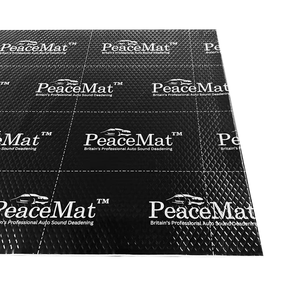 Camper Van Sound Deadening Mat, PeaceMAT XR 6m Roll in Black Sound Deadening