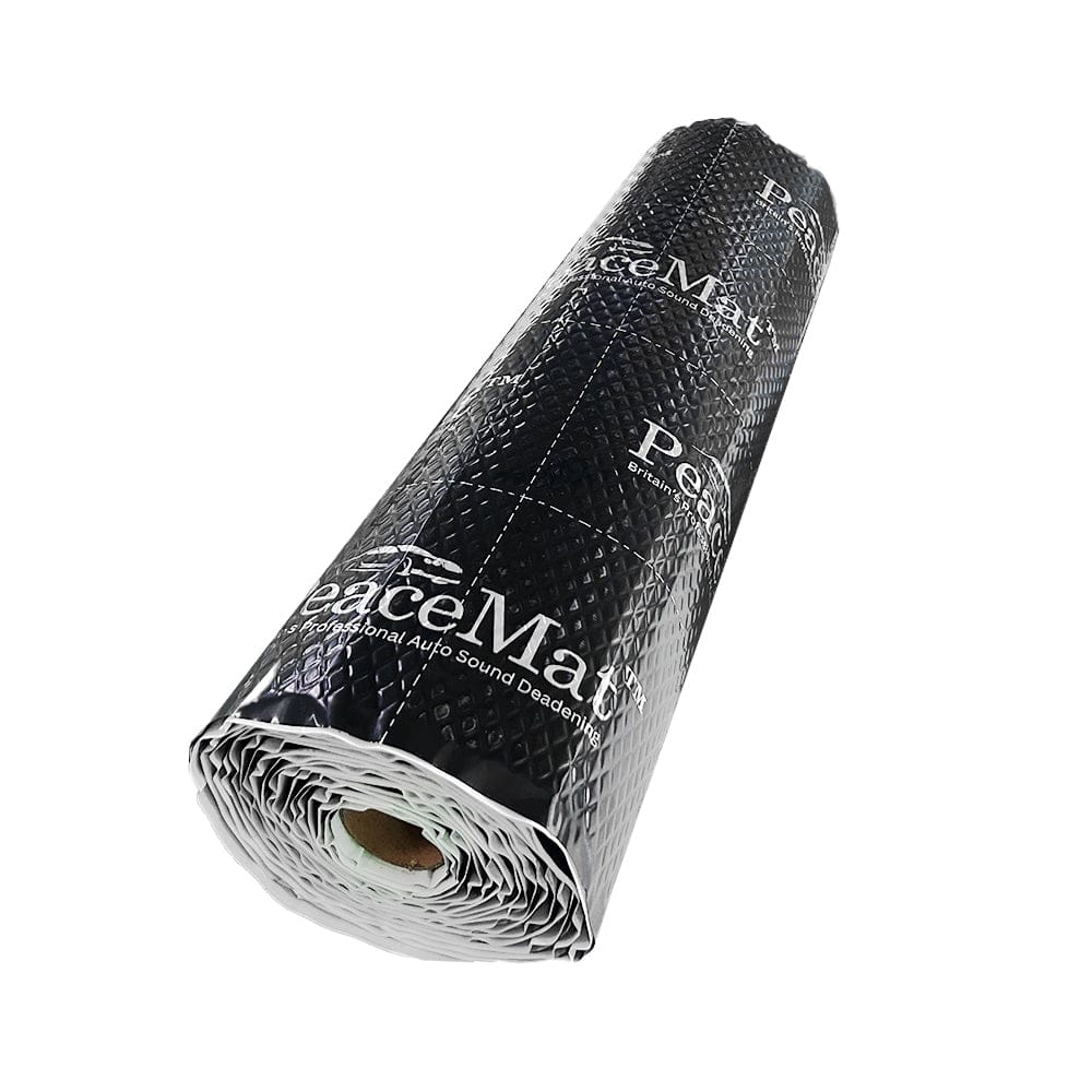 Camper Van Sound Deadening Mat, PeaceMAT XR 6m Roll in Black Sound Deadening