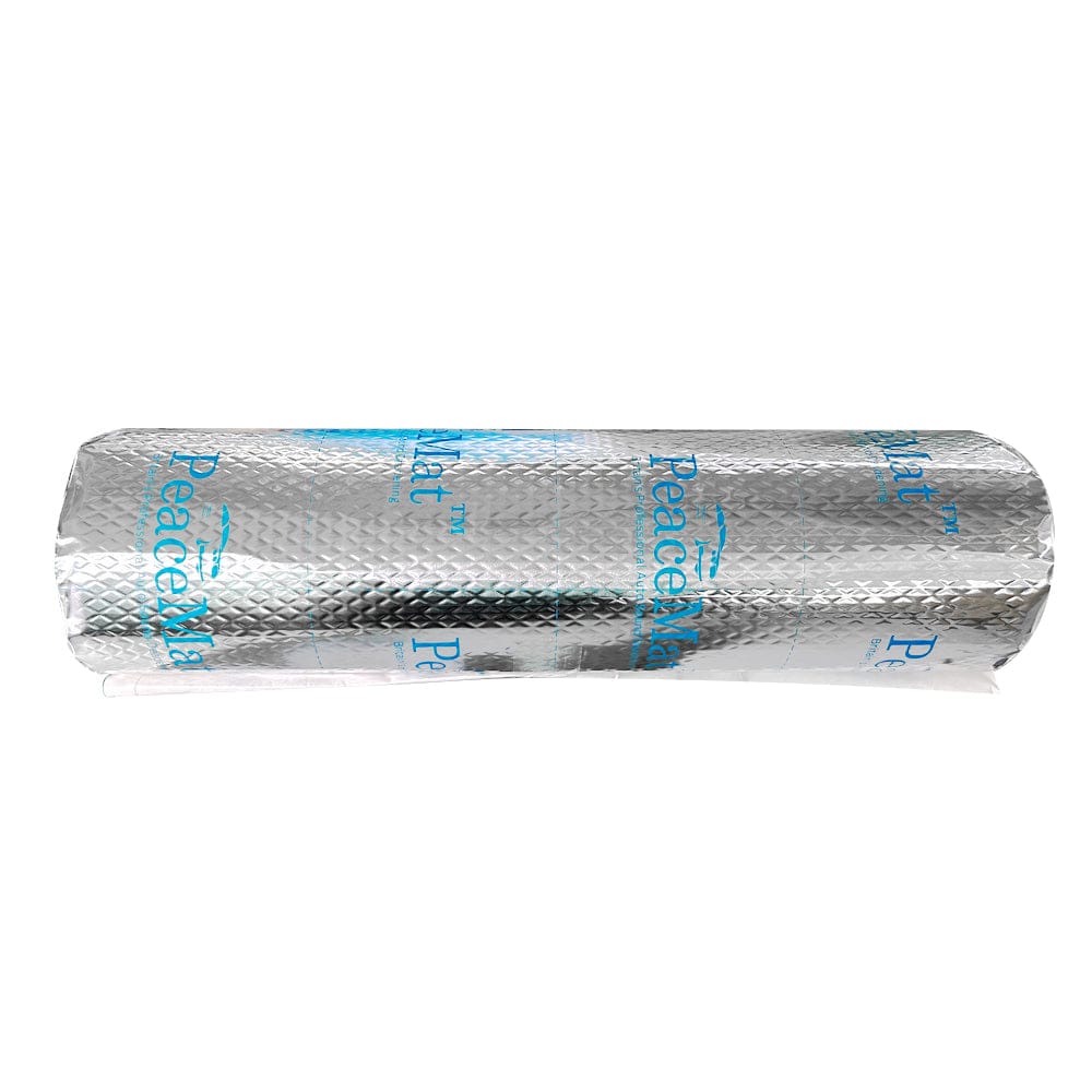 Camper Van Sound Deadening Mat, PeaceMAT XR 6m Roll in Silver Sound Deadening
