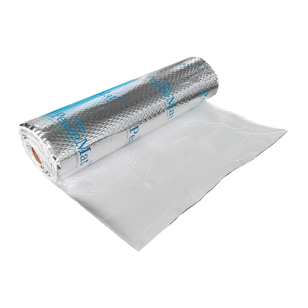 Camper Van Sound Deadening Mat, PeaceMAT XR 6m Roll in Silver Sound Deadening