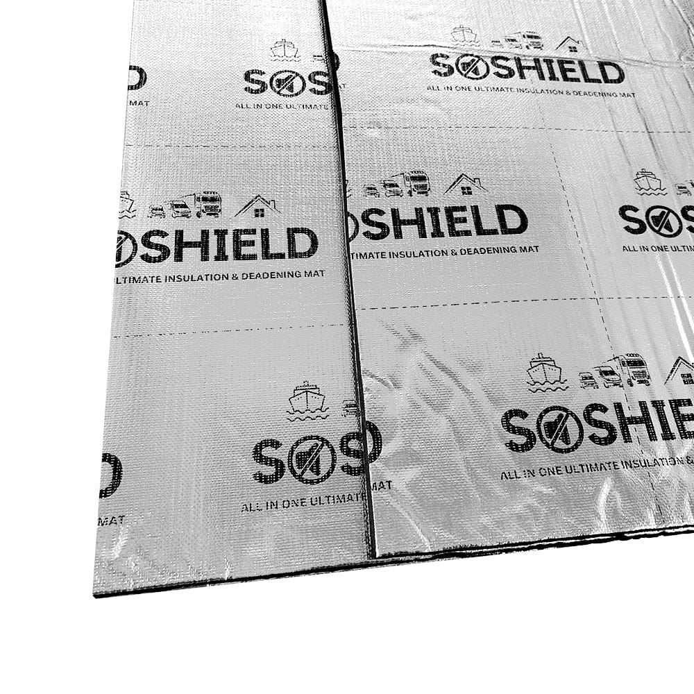 SOShield 10mm Premium Thermal Insulation for Camper Van, Boat and Home Thermal Van Liner