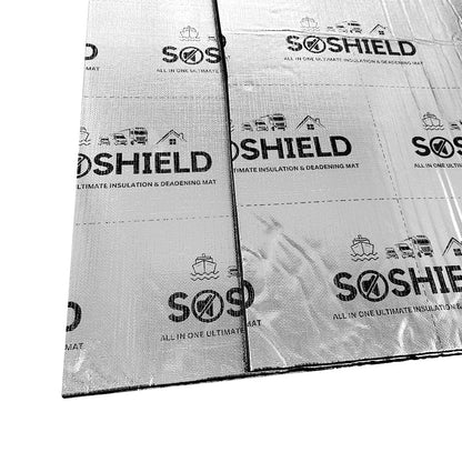 SOShield 10mm Premium Thermal Insulation for Camper Van, Boat and Home Thermal Van Liner