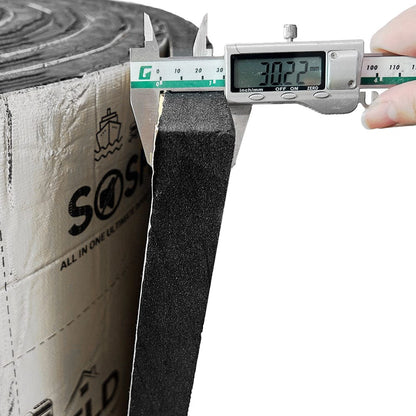 SOShield 30mm Premium Insulation for Camper Van, Boat and Home Thermal Van Liner