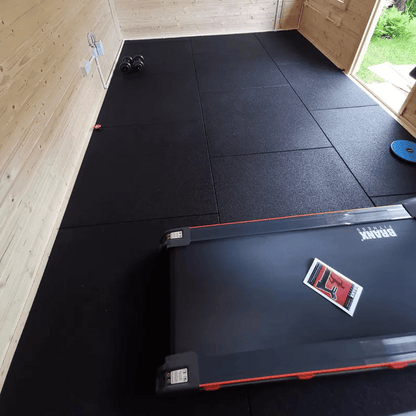 Rubber Shed Flooring Mats