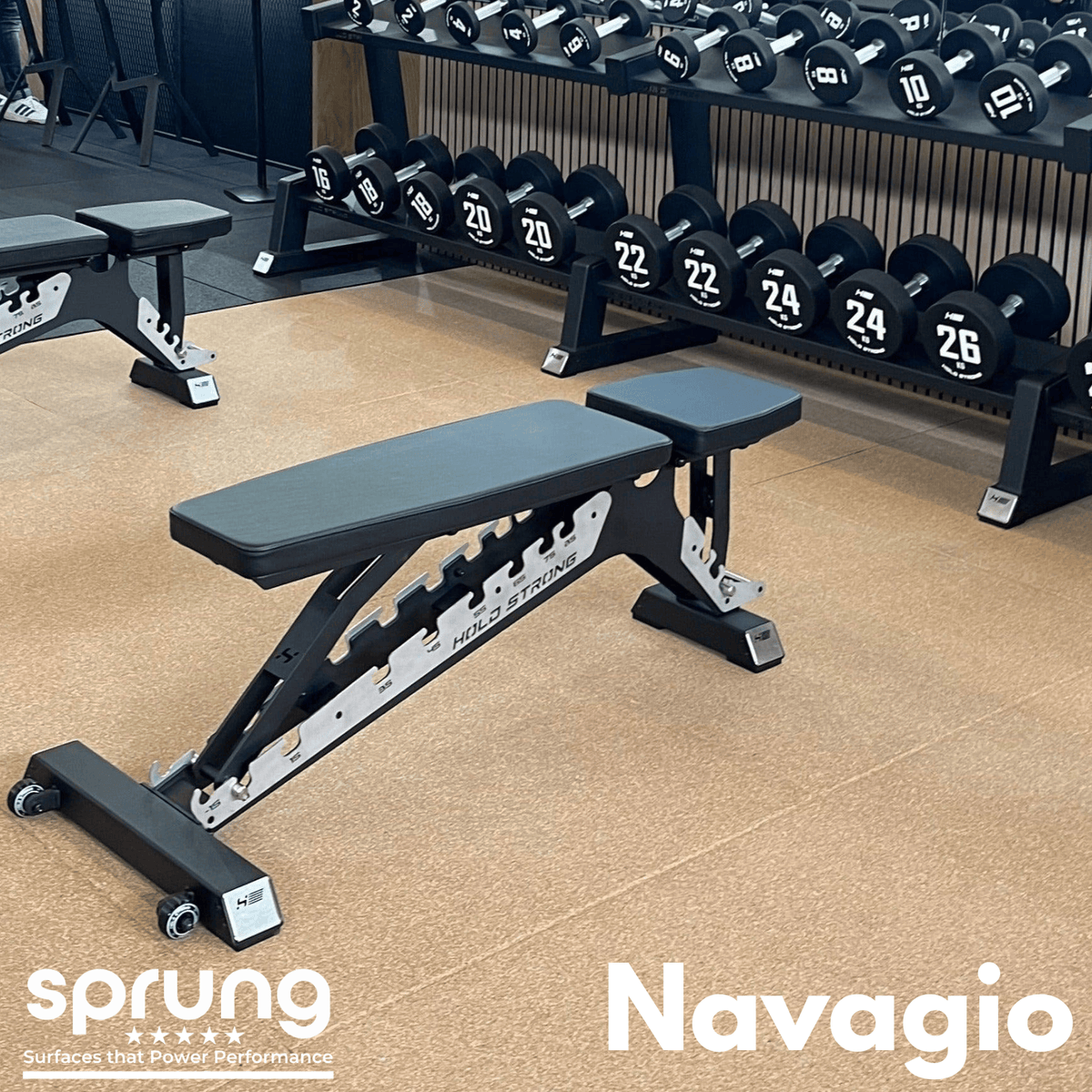 20mm Konnecta Navagio Flooring Mats GYM FLOORING