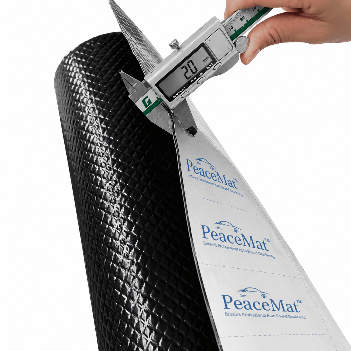 Camper Van Sound Deadening Mat, PeaceMAT XR 2m Roll in Black Sound Deadening