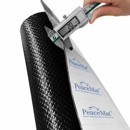 Camper Van Sound Deadening Mat, PeaceMAT XR 2m Roll in Black Sound Deadening