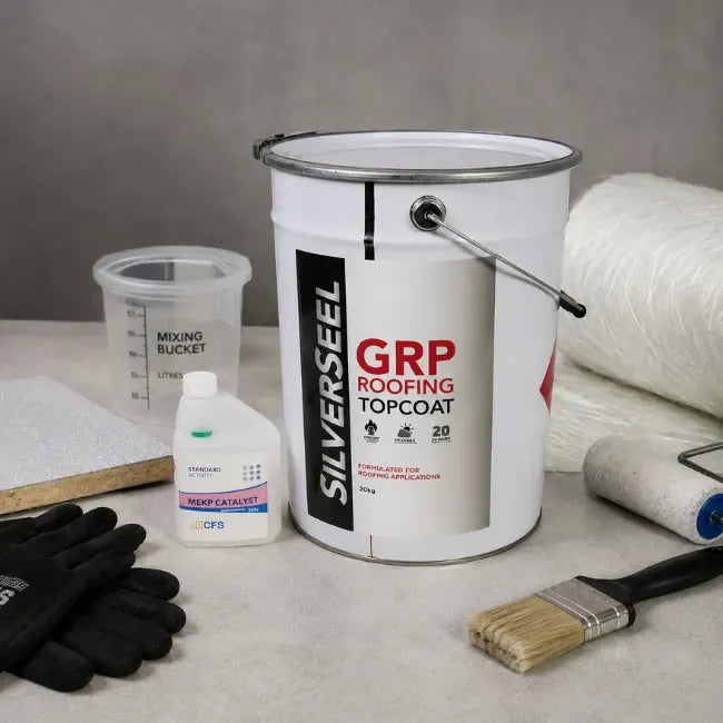 Silverseel Fire retardant Topcoat (Free Catalyst ) Resins & Topcoats