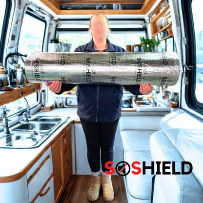 SOShield 20mm Premium Insulation for Camper Van, Boat and Home Thermal Van Liner
