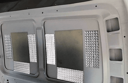 Camper Van Sound Deadening Pads, PeaceMAT™ XR (20 Sheets) Silver Sound Deadening