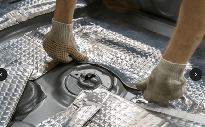 Camper Van Sound Deadening Pads, PeaceMAT™ XR (20 Sheets) Silver Sound Deadening
