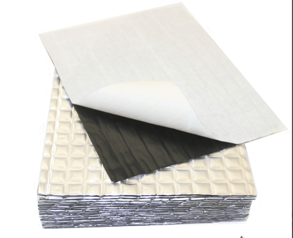 Camper Van Noise Dampening Mat, PeaceMAT XR, 4m Roll in Silver Sound Deadening