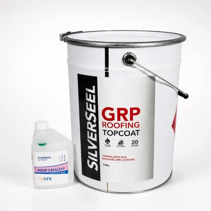 Silverseel Fire retardant Topcoat (Free Catalyst ) 20kg Resins & Topcoats