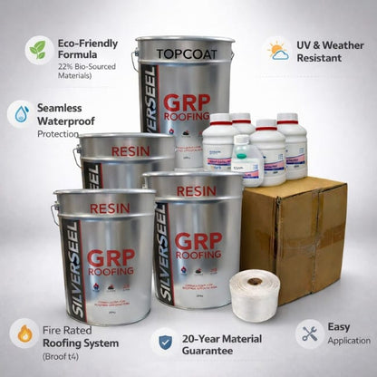 SILVERSEEL 600GRM GRM Fibre Glass Roofing