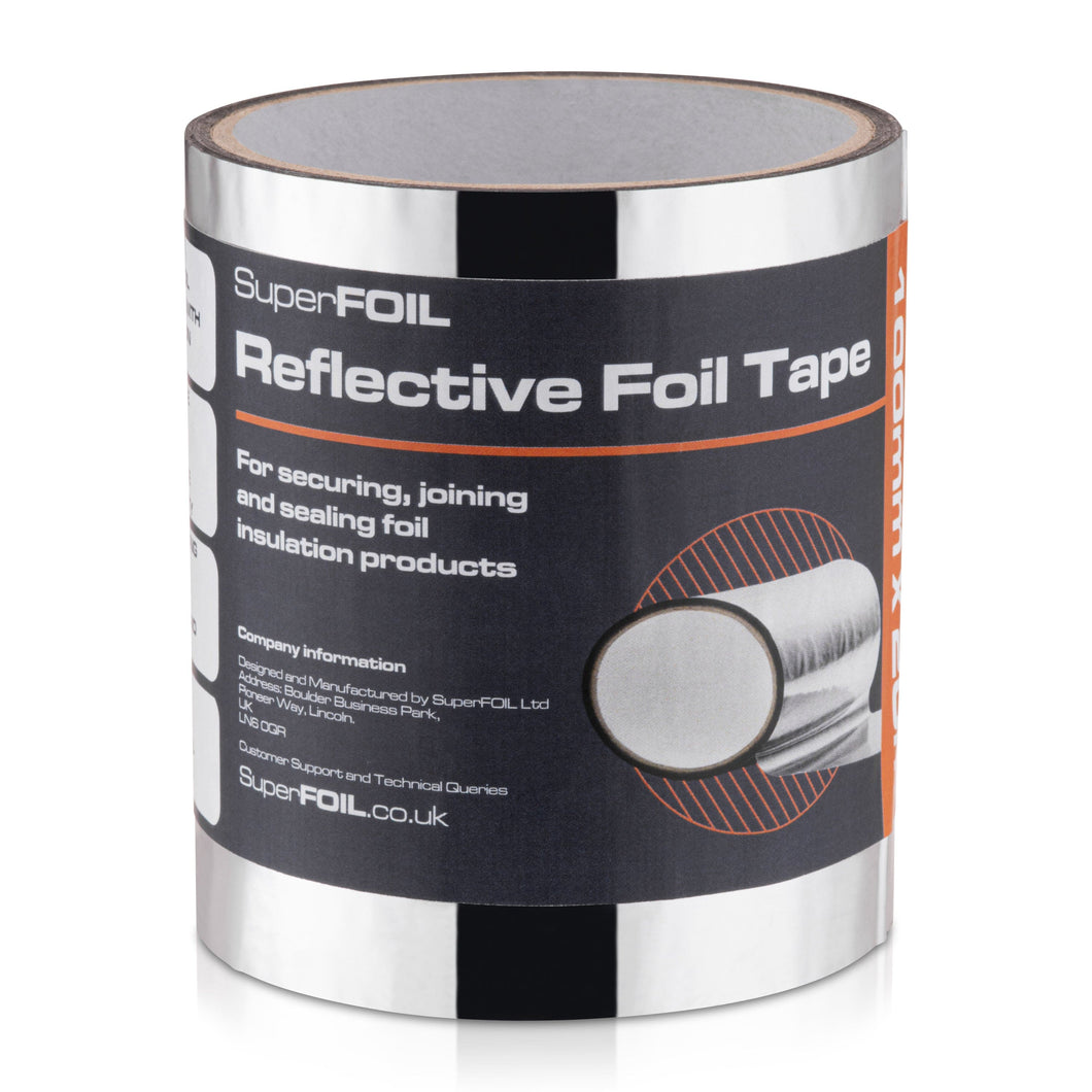 SuperFOIL Standard Foil Tape 100mm x 20m Foil Insulation